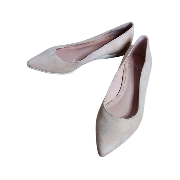 5.5 Franco Sarta pointy blush flats - Picture 5 of 7